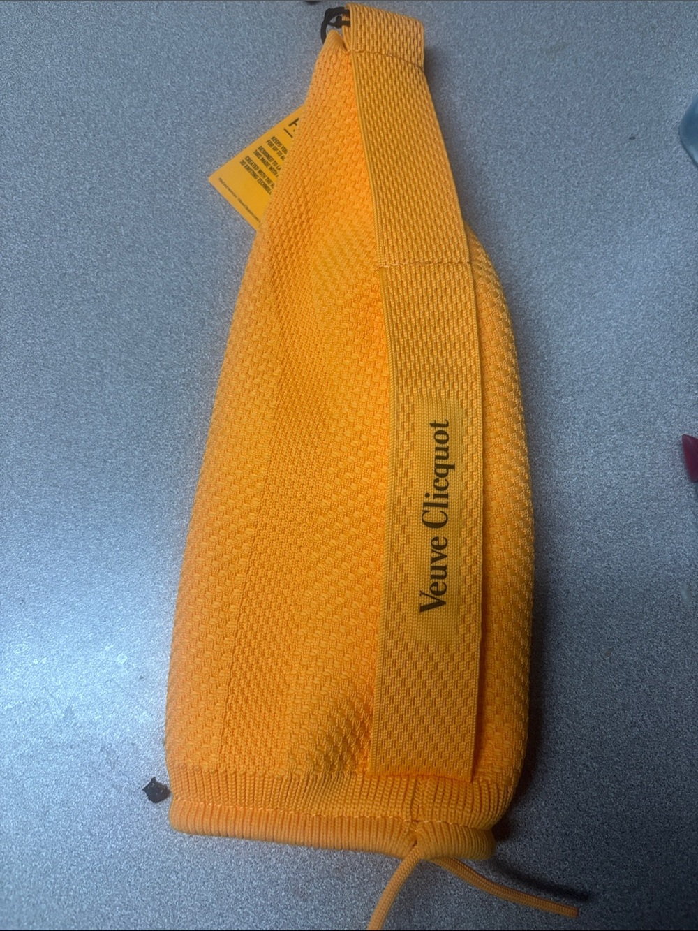 Veuve Clicquot Orange Bottle Cooler Sleeve